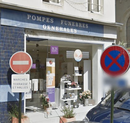 Photographie de la Pompes Funèbres Générales