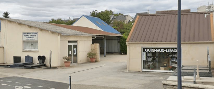 Photographie de La Pompes Funèbres et Marbrerie Quignaux Lepage