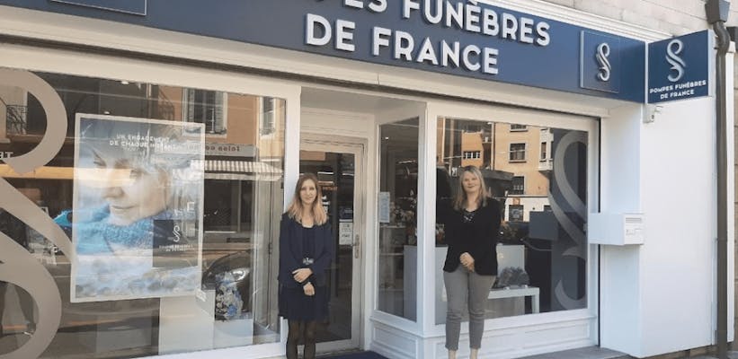 Photographie de la Pompes Funèbres de France