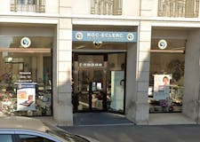 Devanture de Pompes Funèbres Roc'Eclerc
