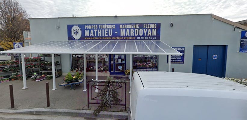 Photographie Pompes Funebres Marbrerie Mathieu Mardoyan d'Avignon