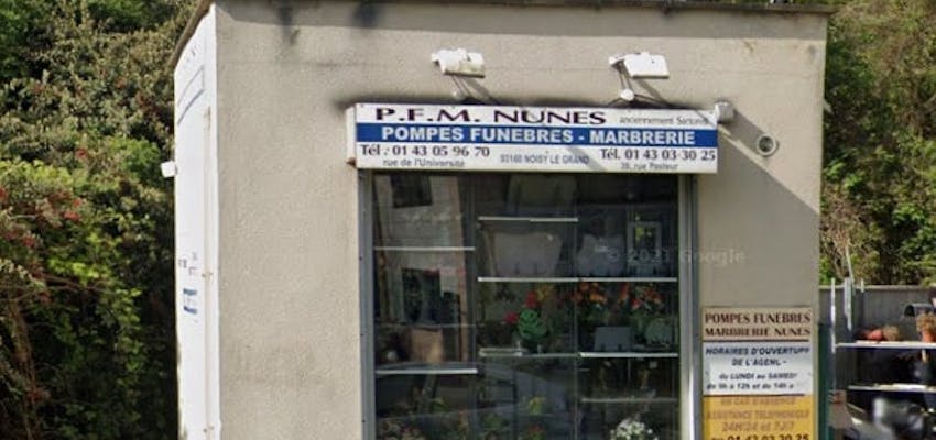 photo de l'agence Pompes Funèbres Marbrerie Nunes