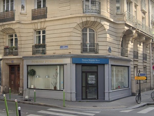 Photographie de Pompes Funèbres Marbrerie Maison Maurice Beer de Paris 17
