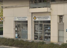Devanture de Pompes Funèbres Toulousaines