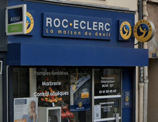 Photographie de la Pompes Funèbres Roc-Eclerc de Lilas
