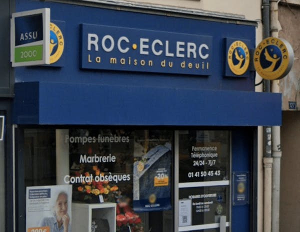 Photographie de la Pompes Funèbres Roc-Eclerc de Lilas
