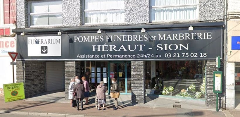 Photographie de Pompes Funèbres Marbrerie Héraut-Sion de Hénin-Beaumont