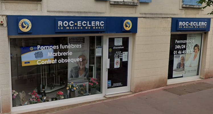 Photographie de la Pompes Funèbres Roc-Eclerc de Clamart
