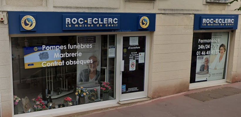 Photographie de la Pompes Funèbres Roc-Eclerc de Clamart