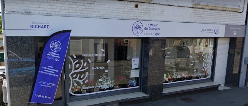Photographie de Pompes Funèbres RICHARD de Loos