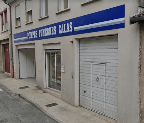 Photographie de la Pompes Funèbres Calas de Mazamet