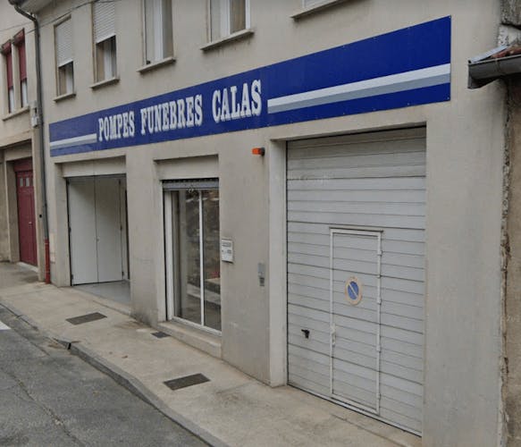 Photographie de la Pompes Funèbres Calas de Mazamet