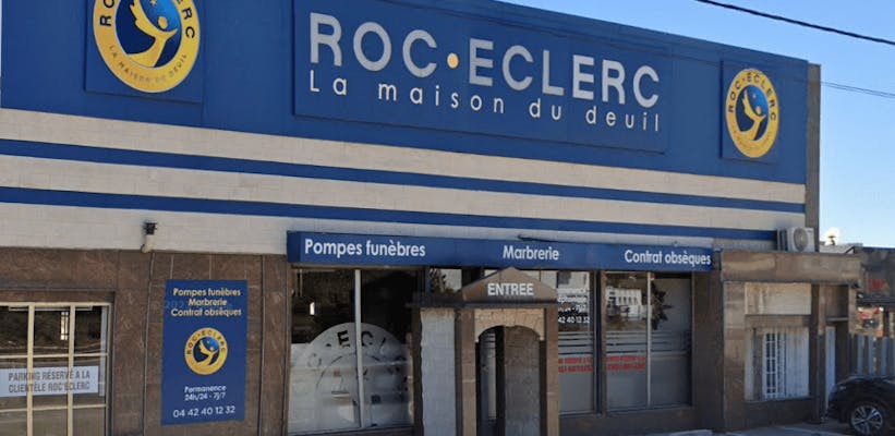 Photographie de la Pompes Funèbres Roc- Eclerc de Port-de-Bouc