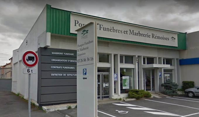 Photographie de la Pompes Funèbres et Marbrerie Rémoises de Reims
