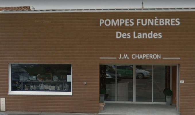 Photographie de la Pompes Funèbres des Landes