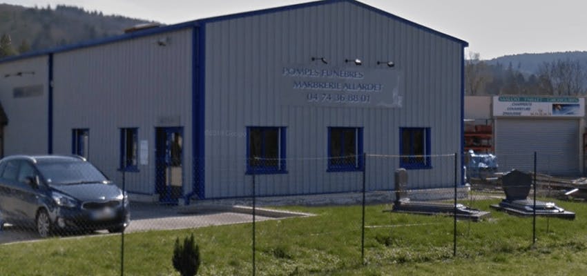 photo de l'agence Pompes Funèbres Marbrerie Allardet