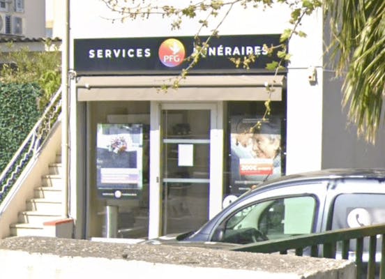 Photographie de la Pompes Funèbres Générales d'Antibes