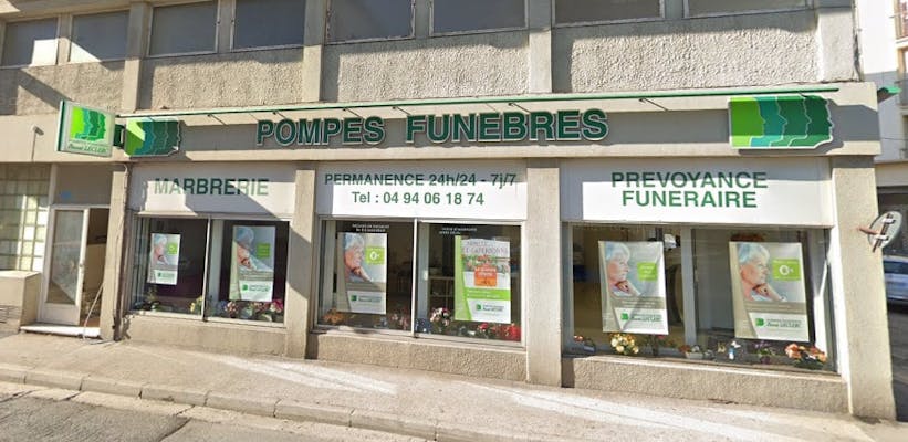 Photographie Pompes Funèbres Pascal Leclerc de Seyne-sur-Mer