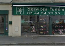 Devanture de Services Funéraires Capel