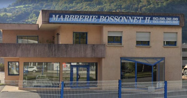 Photographie de la Marbrerie BOSSONNET de Sallanches