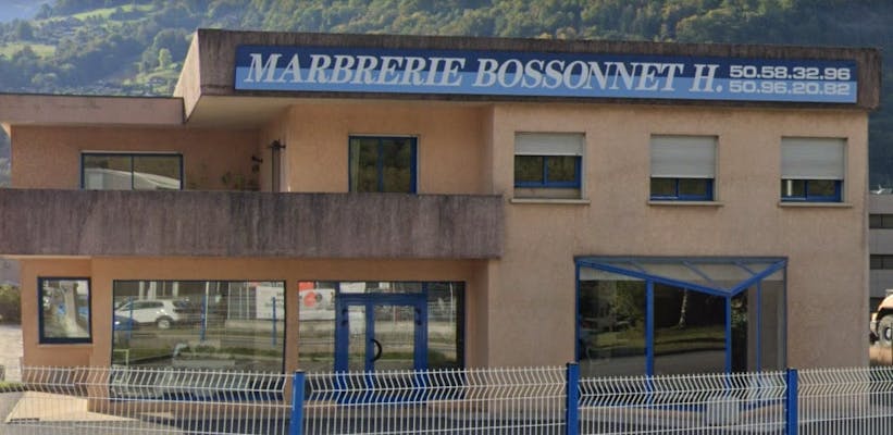 Photographie de la Marbrerie BOSSONNET de Sallanches