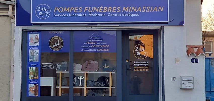 photo de l'agence Pompes Funèbres Minassian