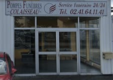 Devanture de Pompes Funèbres Colaisseau