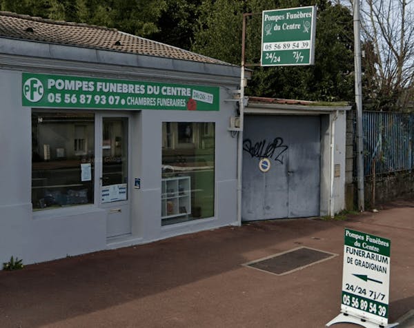 Photographie de la Pompes Funèbres du Centre