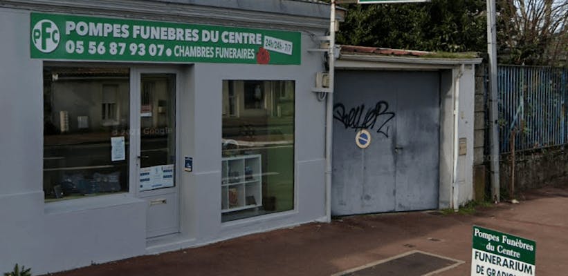 Photographie de la Pompes Funèbres du Centre