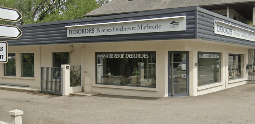 Photographie de la Pompes Funèbres et Marbrerie Debordes