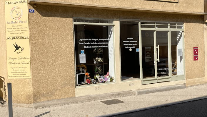 Photographie de la Pompes Funèbres et Marbrerie Duval de Grisolles
