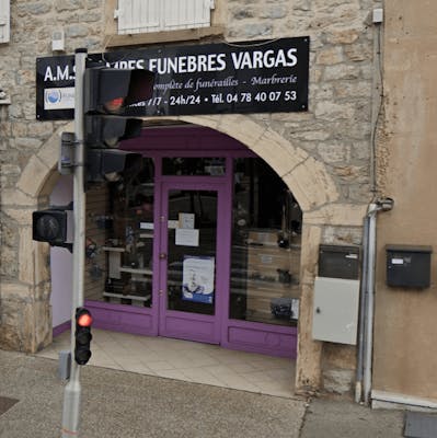 Photographie de la Pompes Funèbres Vargas