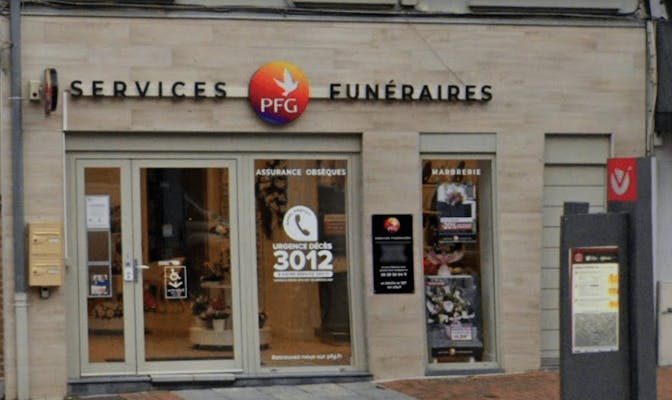 Photographie de la Pompes Funèbres Générales de Croix