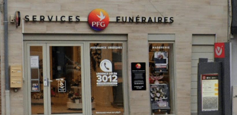 Photographie de la Pompes Funèbres Générales de Croix