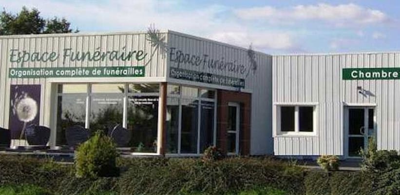 Photographie de la Pompes Funèbres Pasturel de la ville de Caulnes