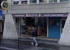 Devanture de Pompes Funèbres Roc'Eclerc