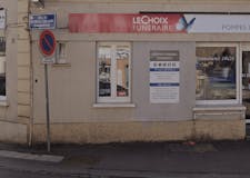 Devanture de Pompes Funèbres RIVAUD - GERARD - Le Choix Funéraire