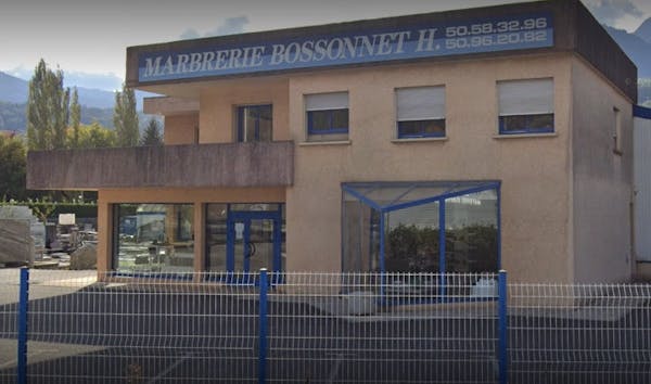 Photographie de la Marbrerie BOSSONNET de Sallanches