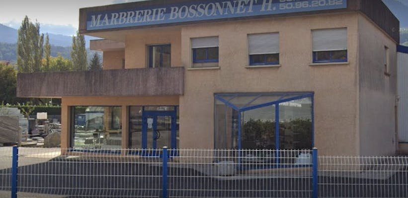 Photographie de la Marbrerie BOSSONNET de Sallanches