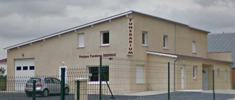 Photographie de la Pompes Funèbres Triaises Déspaux de la ville de Lalanne-Trie