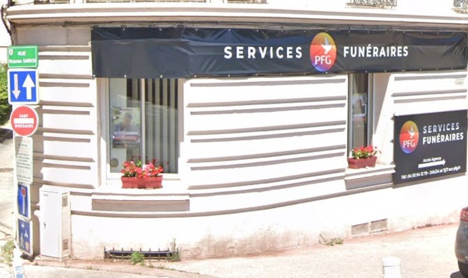 Photographie de la Pompes Funèbres Générales de la ville de Le Cannet