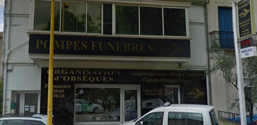 Photographie de la Pompes Funèbres Vallée d'Orb de la ville de Bédarieux