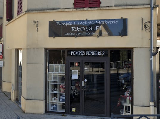 Photographie de la Pompes Funèbres Marbrerie Redolfi des Mureaux