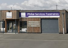 Devanture de Philae Services Funéraires
