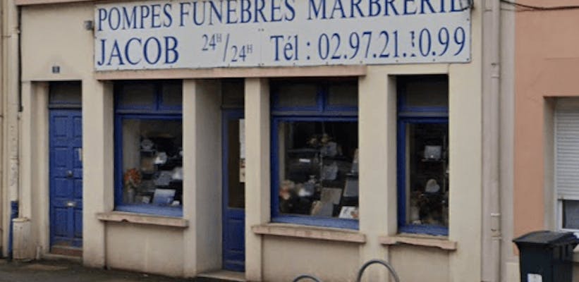 Photographie Pompes Funèbres et Marbrerie Jacob de Lorient