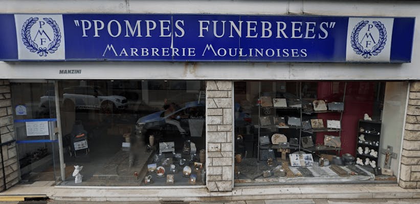 Photographie de la Pompes Funèbres Moulinoises