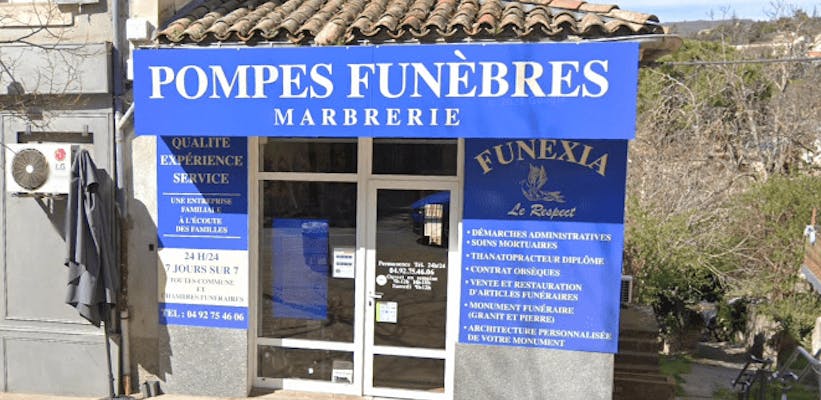 Photographie FUNEXIA Pompes Funèbres de Forcalquier