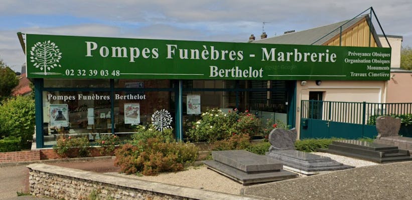 Photographie de la Pompes Funèbres Berthelot d'Evreux