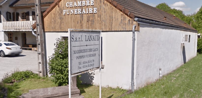 Photographie Pompes funèbres Lanaud de Clairvaux-les-Lacs