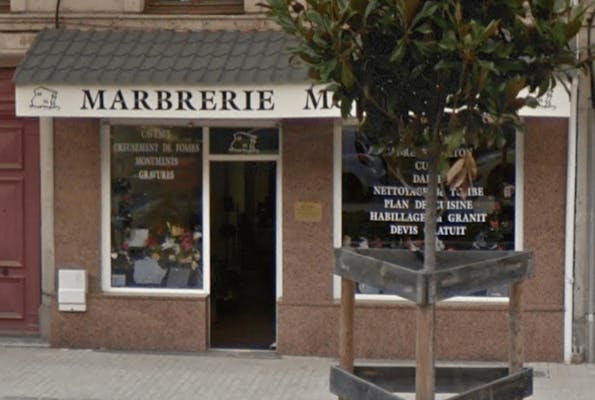 Photographie de la Marbrerie Monchand Père et Fils